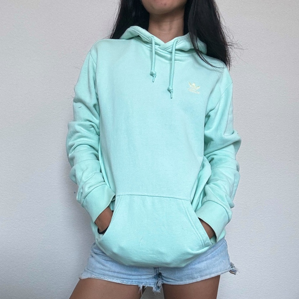 Adidas Mint Green Hoodie